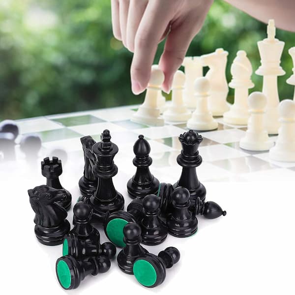 Dioche piezas de ajedrez de plastico 3