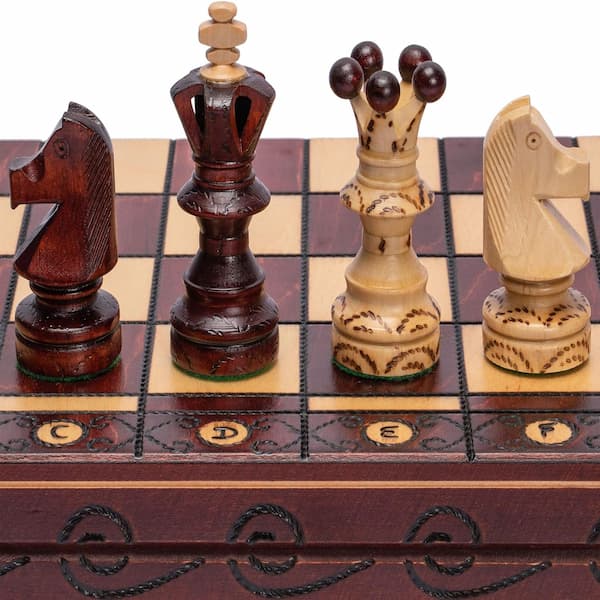Husaria juego de ajedrez de madera 5
