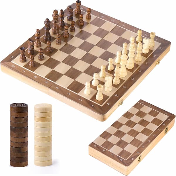 Peradix juego ajedrez 2 en 1 magnetico 6