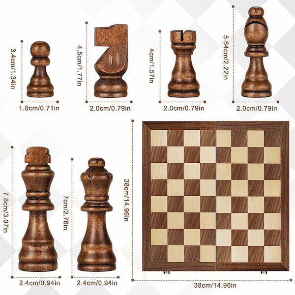Peradix juego ajedrez de madera 1