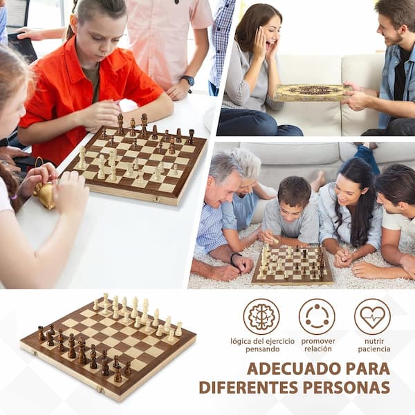 Peradix juego ajedrez de madera 4