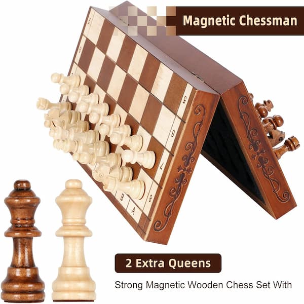Syrace juego de ajedrez magnetico 2