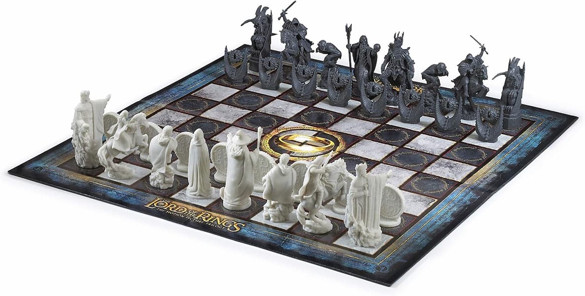The noble collection ajedrez el señor de los anillos