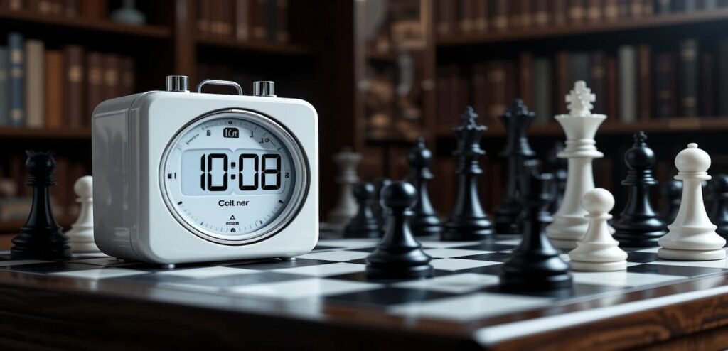 El tiempo en una partida de ajedrez