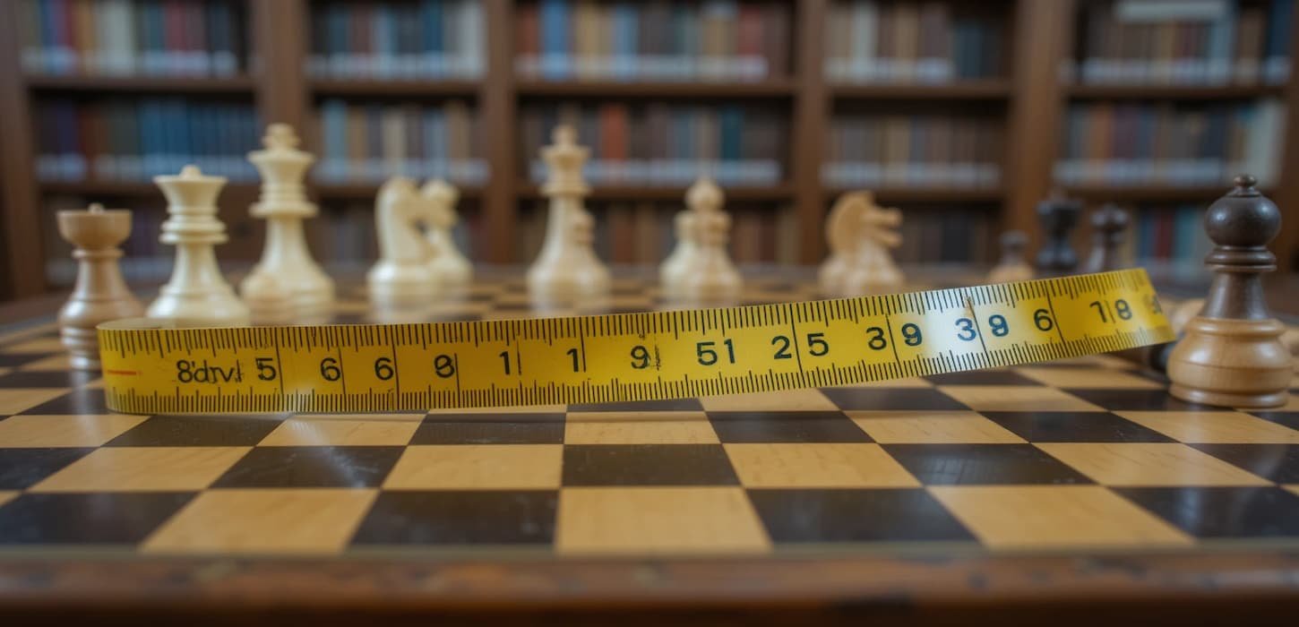 Dimensiones de un tablero de ajedrez